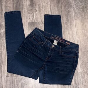 Faded Glory Women's Dark Blue Skinny Jeans